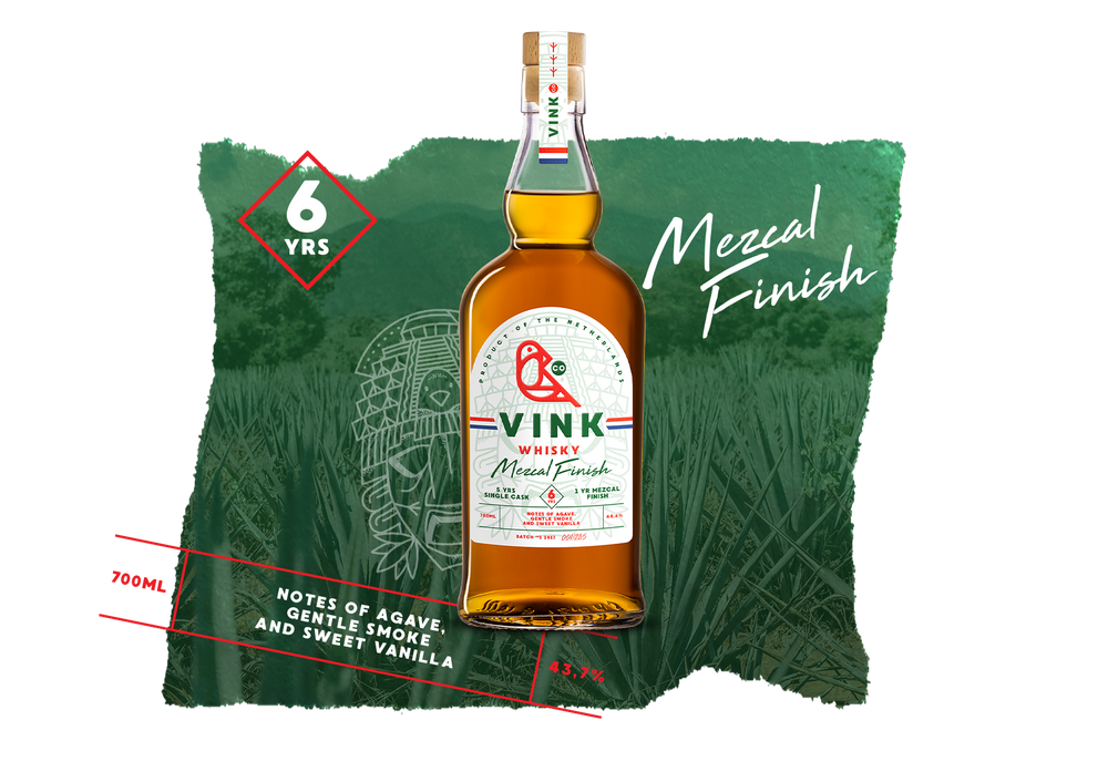 VINK WHISKY 5 YEARS MEZCAL  FINISH